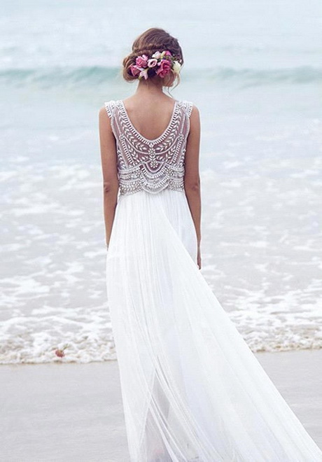 Vestidos de novia en la playa 2016