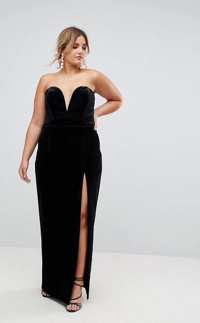 Vestido de noche para gorditas 2020