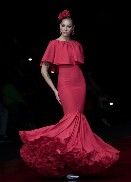 Diseños de trajes de flamenca 2022