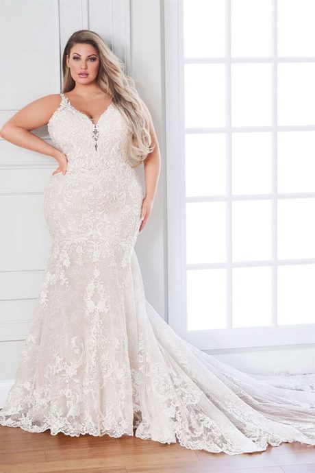 Imagenes de vestidos de novia 2022 para gorditas