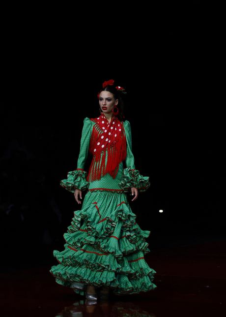 Trajes de flamenca pilar vera 2022