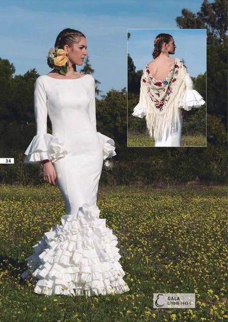 Trajes de novia flamenca 2022