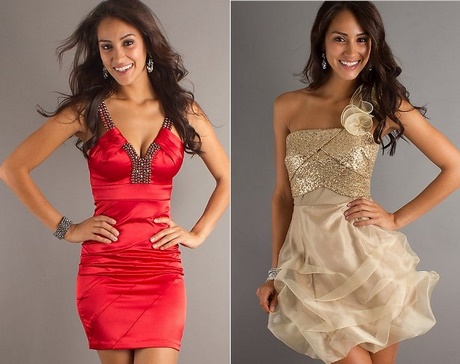 Vestidos bonitos cortos para fiestas