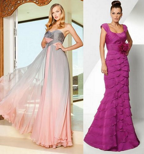 Vestidos de fiesta para casamiento de noche