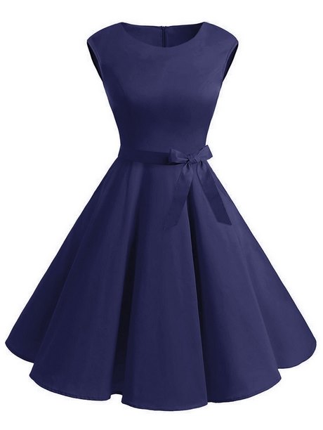 Vestido azul vintage