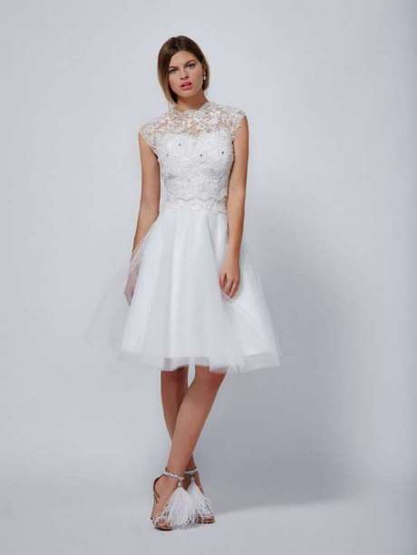 Vestido blanco boda civil