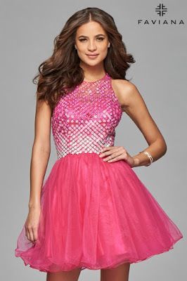 Vestidos de gala cortos juveniles