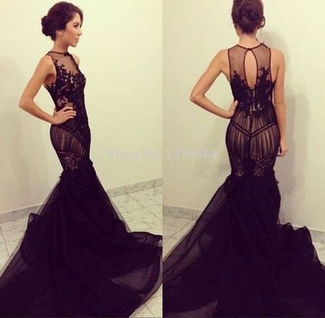 Vestidos de gala negros