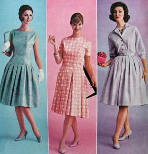 Vestidos vintage años 60