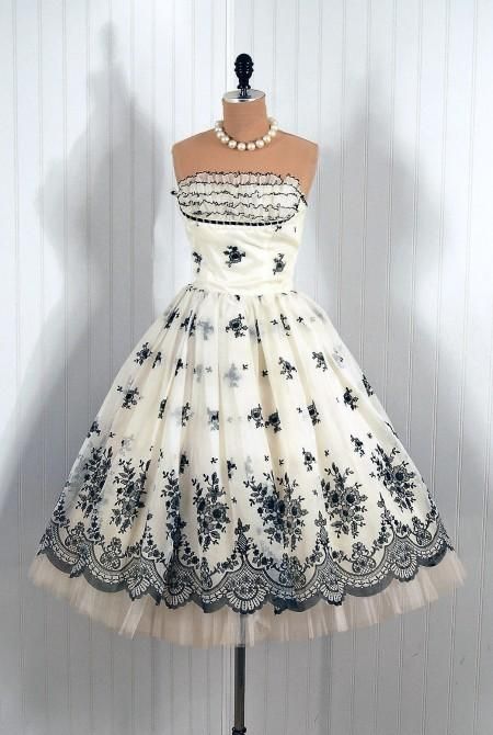 Vestidos vintage elegantes