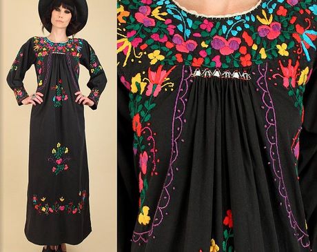 Vestidos vintage mexico