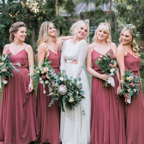 Colores de vestidos para damas de honor