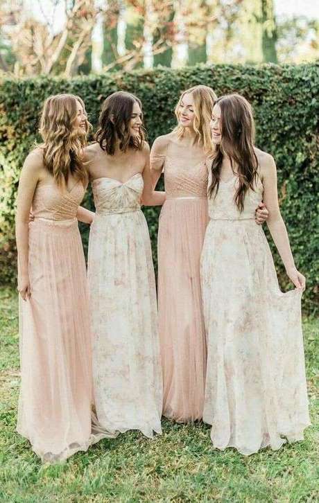 Modelos de vestidos para damitas de honor