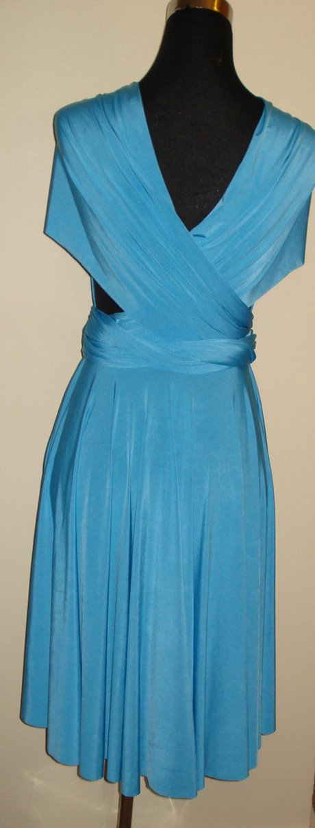Vestidos damas de honor azul turquesa