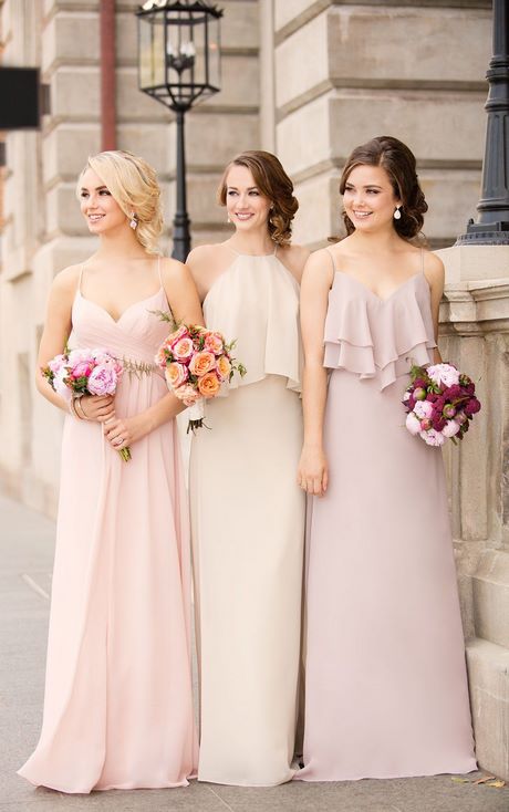 Vestidos de dama para boda de dia