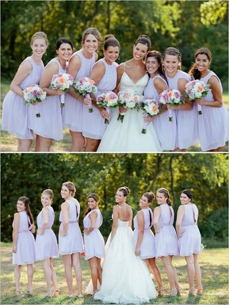 Vestidos de dia para damas de honor