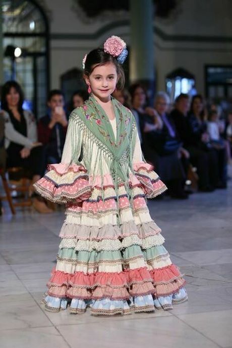 Vestidos de flamenca 2019 niña