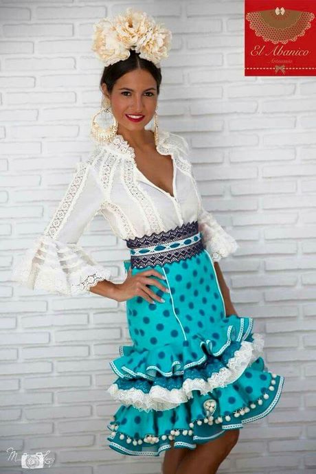 Vestidos de gitana cortos 2019