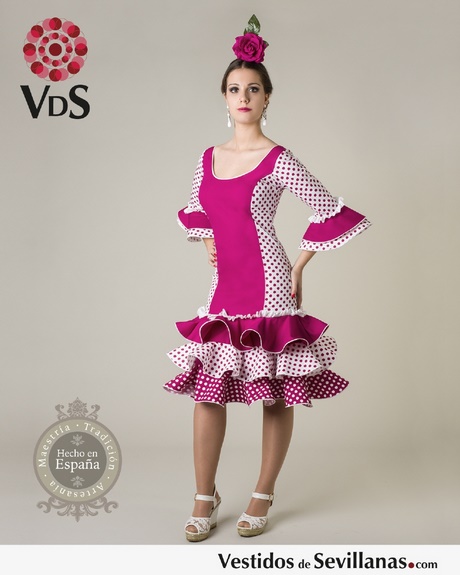 Vestidos de gitana cortos 2019