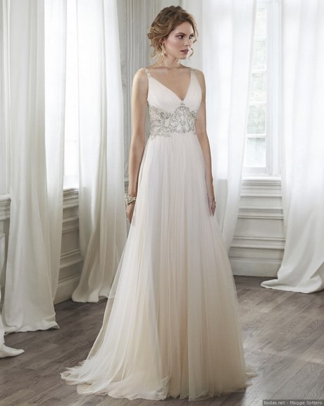 Vestidos de novia estilo romano 2019