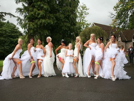 Vestidos de novia y sus damas