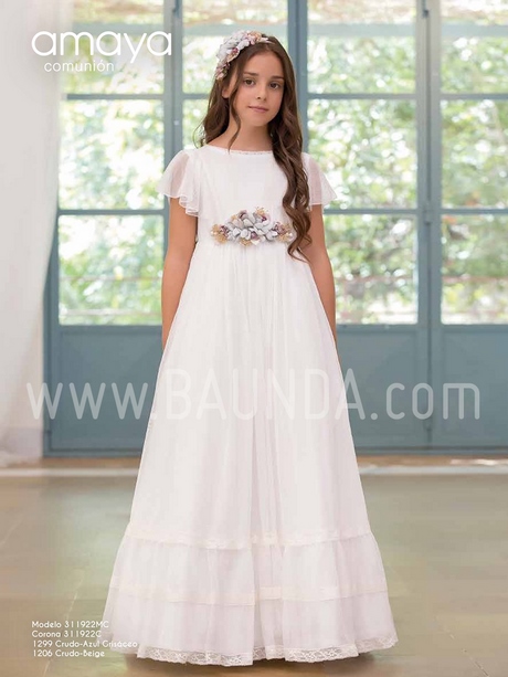 Vestidos para comunion 2019