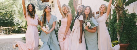 Vestidos para damas de honor para boda