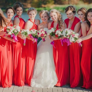 Vestidos para damas de honor para boda