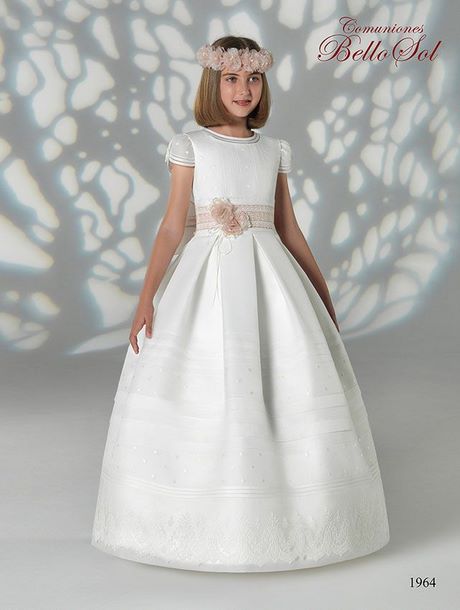 Vestidos para primera comunion de niña 2019