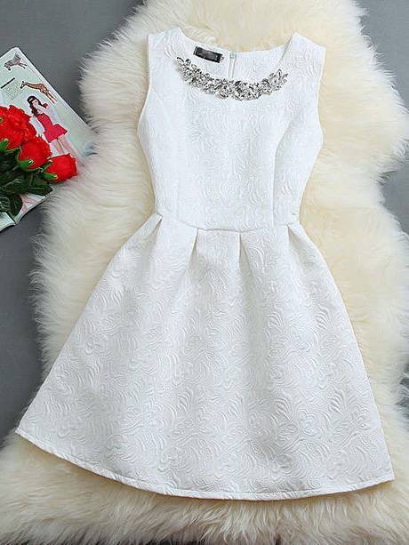 Vestido blanco vintage