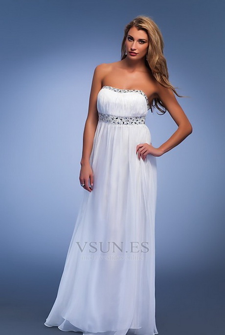 Vestido sencillo blanco