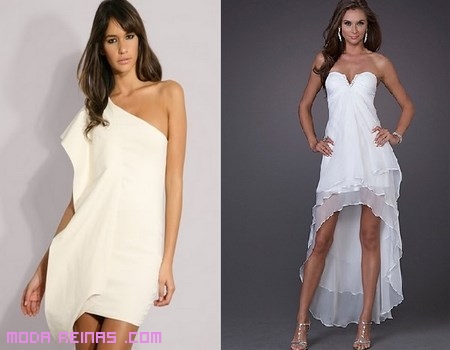 Vestidos blancos moda