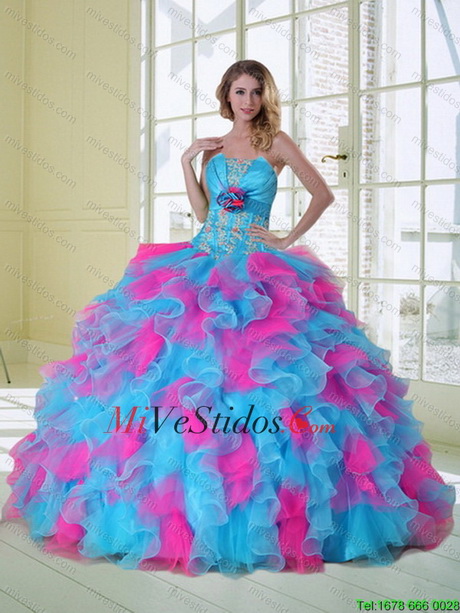 Vestidos bonitos para quinceañeras