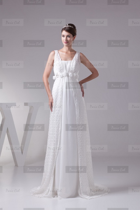 Vestidos de noche blanco elegantes