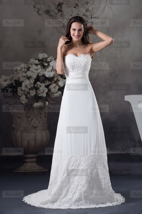 Vestidos de noche blanco elegantes