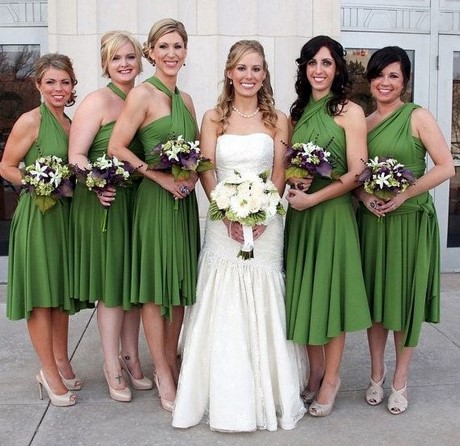 Trajes de damas de boda