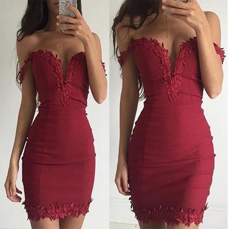 Vestido encaje vino