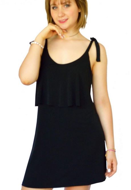 Vestido negro lycra