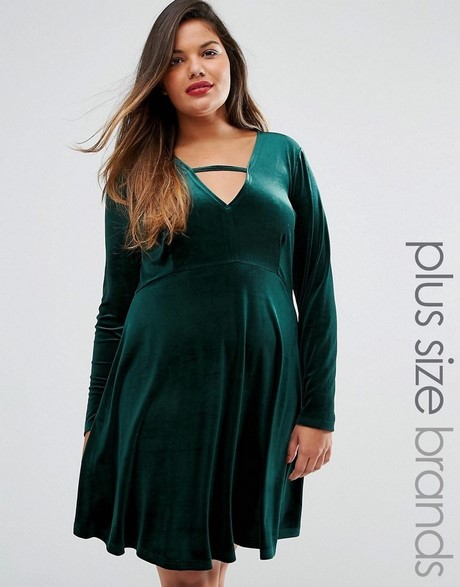 Vestido terciopelo verde