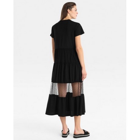 Vestido tul negro