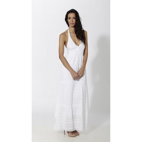 Vestidos blancos con puntillas