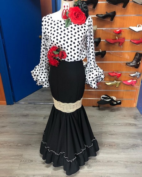 Blusas flamencas para mujer