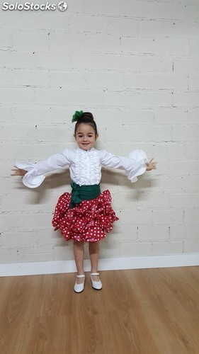 Camisa flamenca niña