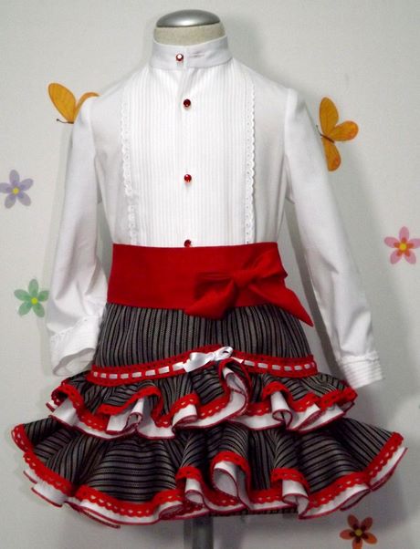 Camisa flamenca niña