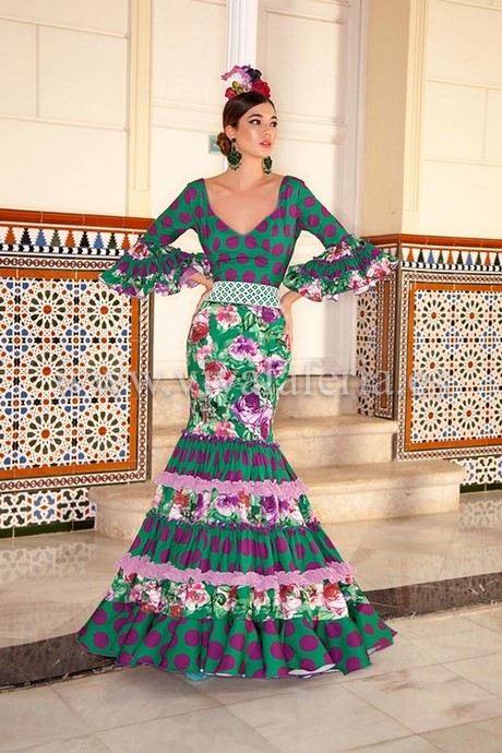 Traje de gitana canastero