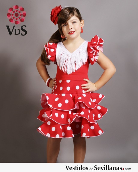 Traje flamenca bebe