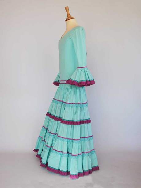 Trajes de flamenca canasteros para niña