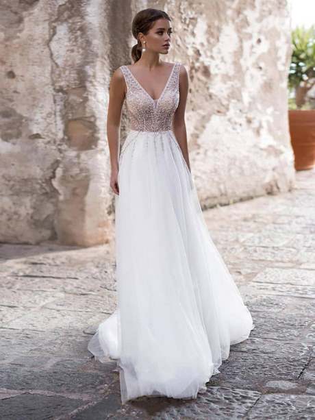 Trajes novia corte imperio