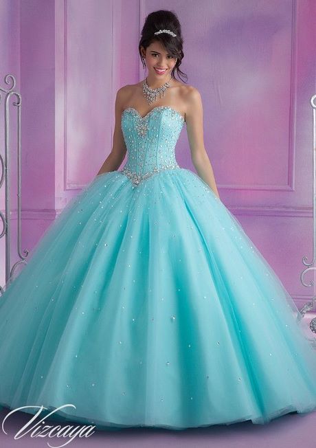 Turquoise dress for 15