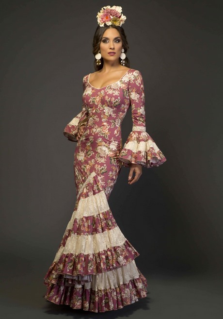 Vestido flamenca canastero